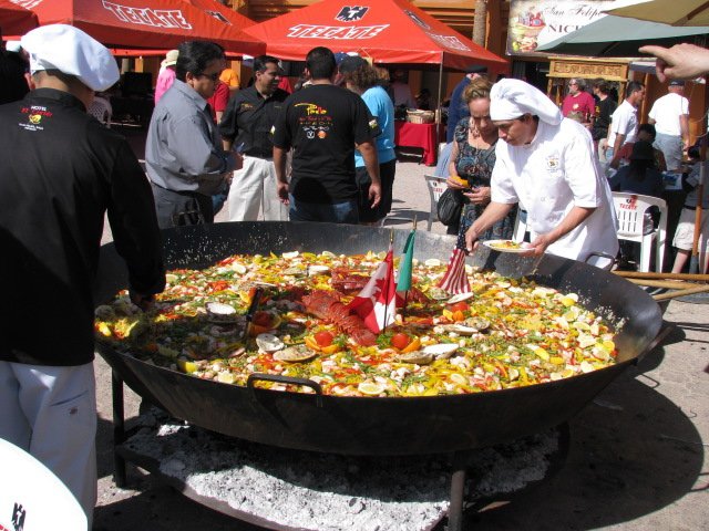 Paella Festival at the El Cortez Hotel in San Felipe