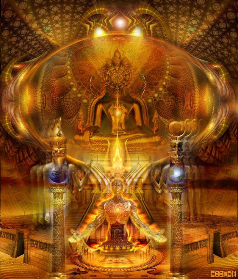 Golden DMT Room