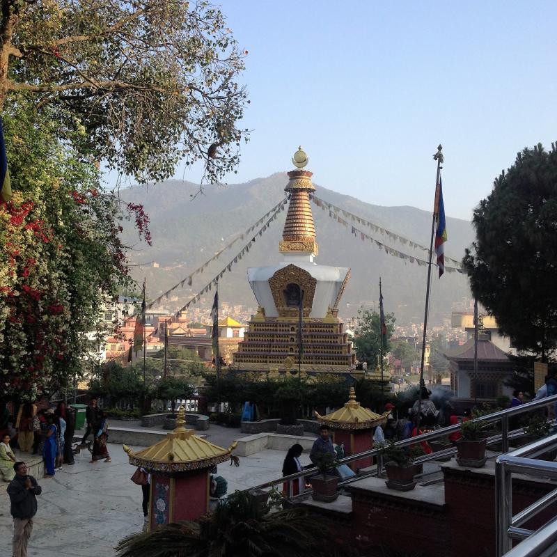 Nepal color image from Tom Glenn